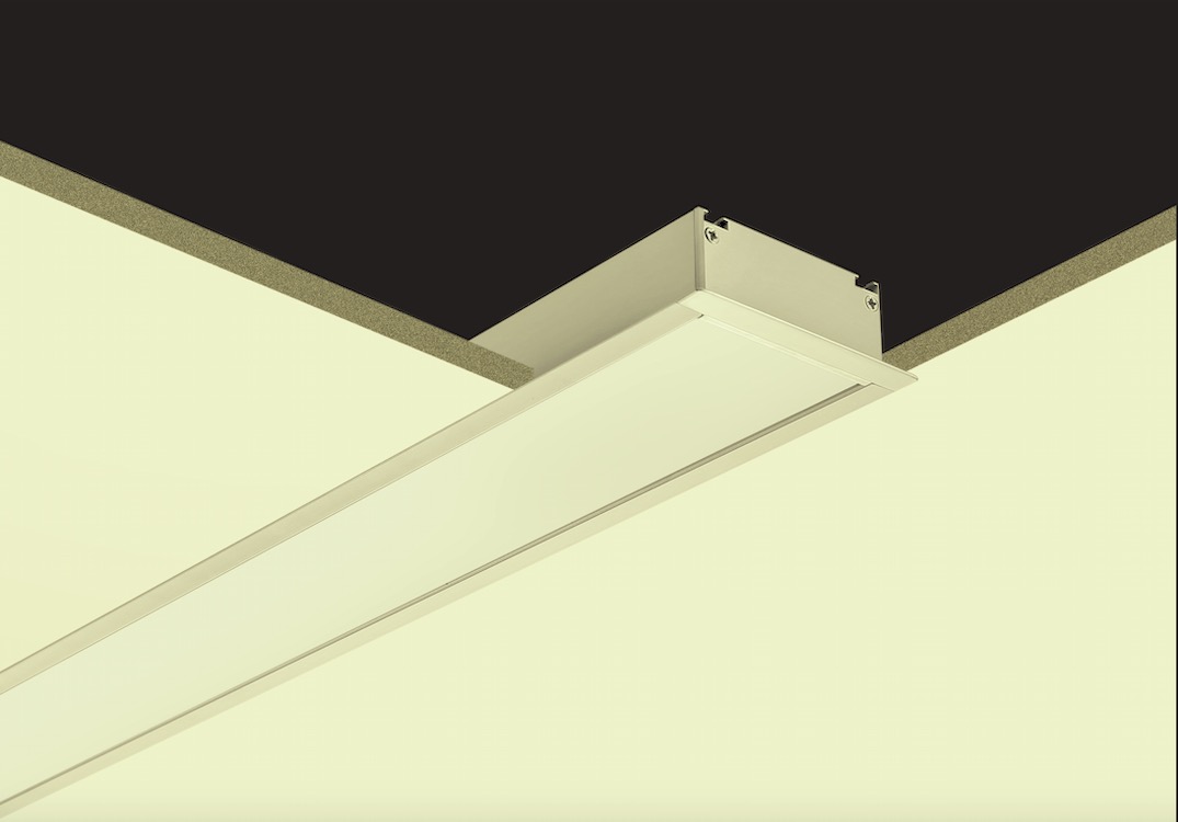 9035 20-80W Recessed connectable LED linear light